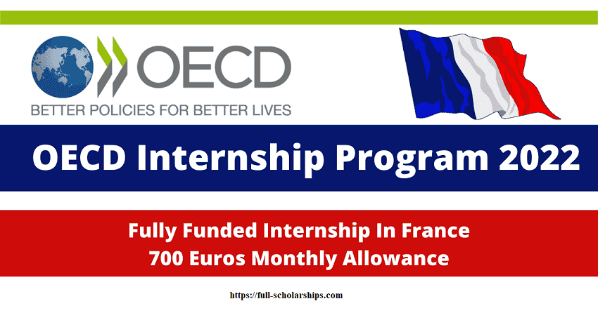 OECD Internship Program In France