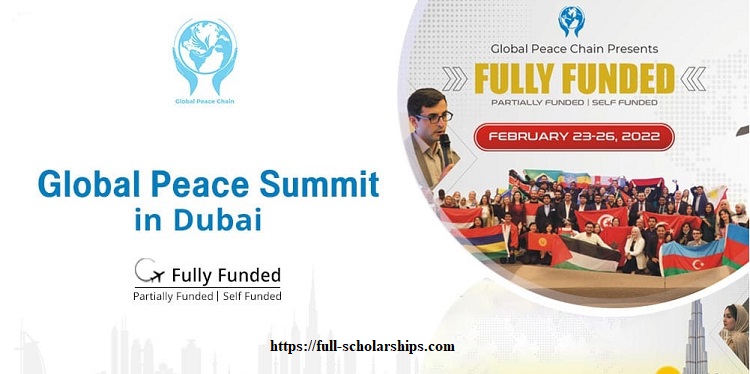 Global Peace Summit Dubai 2022 (Full Scholarship)