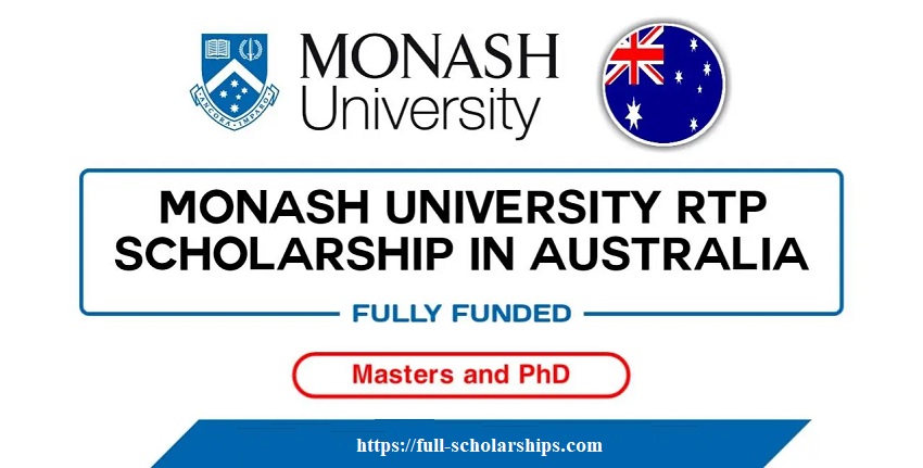Monash University Masters and PhD Scholarships in Australia